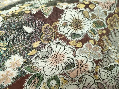 平和屋着物●六通柄袋帯　辻が花　金銀糸　やまと誂製　正絹　逸品　DABH9530ps