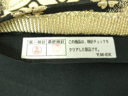 平和屋着物▼六通柄袋帯　唐織　舞桜　金銀糸　正絹　逸品　DABH9549ps