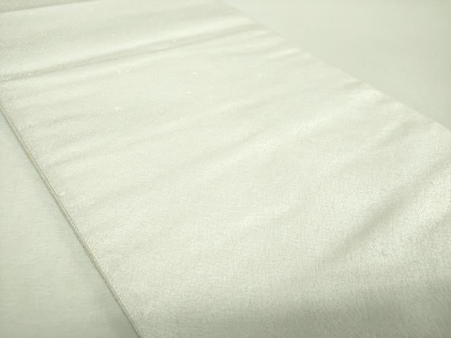 平和屋着物▼両面　六通柄袋帯　寿光織　渡橋人物風景花文　金糸　正絹　逸品　未使用　DABH9553ps