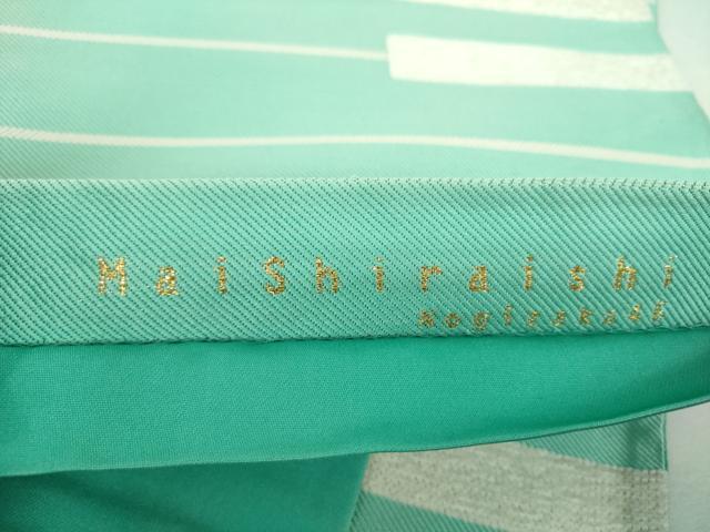 平和屋着物▼Mai　Shiraishi　Nogizaka46　白石麻衣プロデュース　六通柄袋帯　モール　鍵盤　金糸　正絹　逸品　DABH9581ps