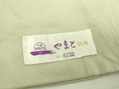 平和屋着物●訪問着　作家物　枝花文　金彩　やまと誂製　正絹　逸品　DABH9721ps