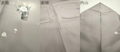 平和屋着物●訪問着　友禅　飾花文　蛍暈し　正絹　逸品　DABH9724ps
