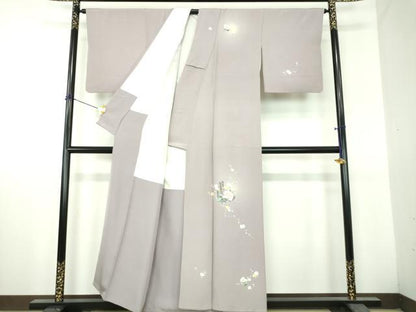 平和屋着物●訪問着　友禅　飾花文　蛍暈し　正絹　逸品　DABH9724ps