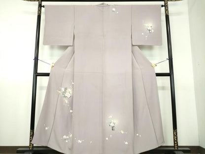 平和屋着物●訪問着　友禅　飾花文　蛍暈し　正絹　逸品　DABH9724ps