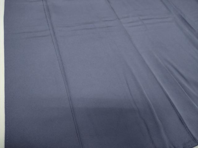 平和屋着物●上質な色無地　褐色　正絹　逸品　DABH9733ps