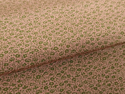 平和屋着物●江戸小紋　草花文　三越扱い　正絹　逸品　DABH9736ps