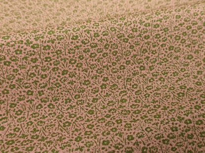 平和屋着物●江戸小紋　草花文　三越扱い　正絹　逸品　DABH9736ps