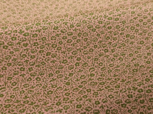 平和屋着物●江戸小紋　草花文　三越扱い　正絹　逸品　DABH9736ps