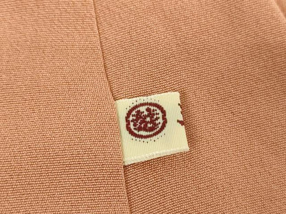 平和屋着物●江戸小紋　草花文　三越扱い　正絹　逸品　DABH9736ps