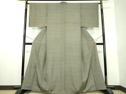 平和屋着物●江戸小紋　吉祥小紋柄　正絹　逸品　未使用　DABH9747ps