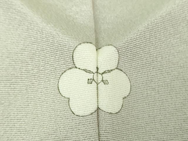 平和屋着物●訪問着　駒刺繍　草花文　金彩　正絹　逸品　DABH9752ps