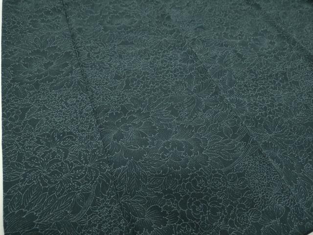 平和屋着物●洗える最高級着物　＜英＞はなぶさ謹製　小紋　花尽くし　DABH9756ps
