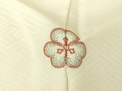 平和屋着物●訪問着　駒刺繍　束ね熨斗花文　暈し染め　金彩　正絹　逸品　未使用　DABH9884ps