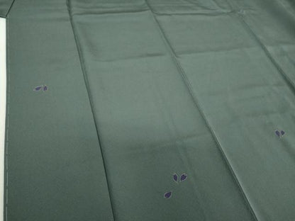 平和屋着物●世界的人形師　辻村寿三郎　ジュサブロー　訪問着　舞桜　金彩　正絹　逸品　未使用　DABH9896ps