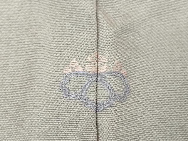 平和屋着物●中国三大刺繍　相良刺繍　総刺繍　色留袖　御所車御簾花文　金糸　正絹　逸品　DABH9897ps
