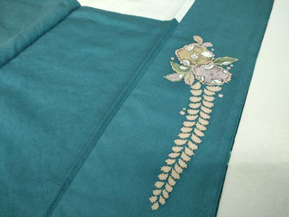 平和屋着物●訪問着　絞り　辻が花　暈し染め　金彩　正絹　逸品　DABH9904ps