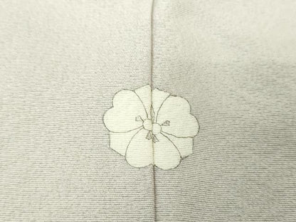平和屋着物●訪問着　渡橋風景花文　暈し染め　金彩　正絹　逸品　DABH9908ps