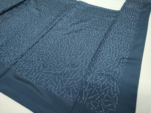 平和屋着物●寺山存男　江戸小紋　吉祥小紋柄　正絹　逸品　DABH9911ps