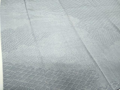 平和屋着物●江戸小紋　訪問着　雲取り吉祥小紋柄　正絹　逸品　DABH9913ps