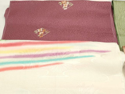 平和屋着物★和装小物　帯揚げ10枚セット　丹後ちりめん　正絹　逸品　DABI0043xg