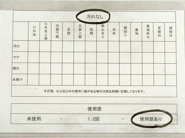平和屋着物◎六通柄　本袋帯　面扇ルドンラフ　金糸　正絹　逸品　DABI0165xg