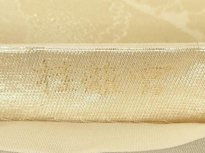 平和屋着物◎六通柄袋帯　京洛百景　桂離宮　金糸　正絹　逸品　DABI0172xg