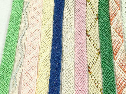 平和屋着物＊夏物　和装小物　帯締め20本セット　金糸　未使用あり　逸品　DABI0200xg