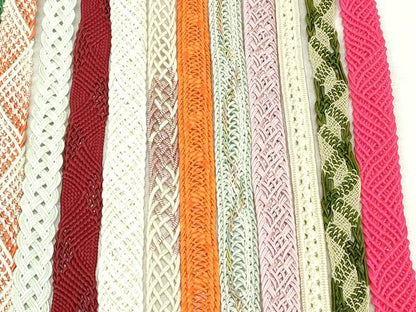 平和屋着物＊夏物　和装小物　帯締め20本セット　金糸　未使用あり　逸品　DABI0200xg