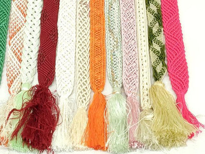 平和屋着物＊夏物　和装小物　帯締め20本セット　金糸　未使用あり　逸品　DABI0200xg