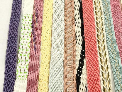 平和屋着物＊夏物　和装小物　帯締め20本セット　レース織　金銀糸　ラメ糸　逸品　DABI0230xg