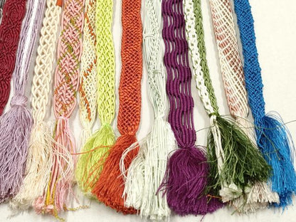 平和屋着物＊夏物　和装小物　帯締め20本セット　レース織　金銀糸　逸品　DABI0239xg
