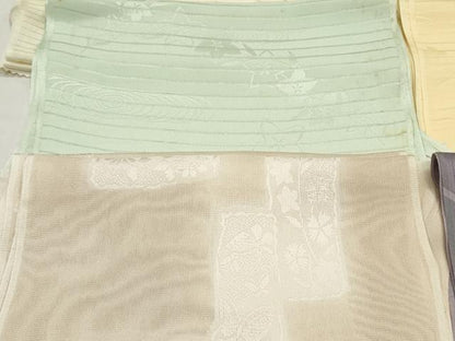平和屋着物＊夏物　和装小物　帯揚げ10枚セット　丹後ちりめん　正絹　逸品　DABI0273xg