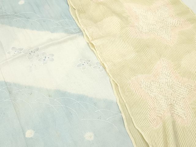 平和屋着物＊夏物　和装小物　帯揚げ10枚　部分絞り　柄絞り　全て正絹　逸品　DABI0282xg