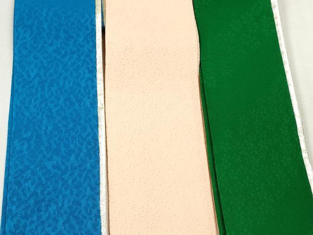 平和屋着物▼和装小物　重ね衿・伊達衿まとめて20点　紗綾形　七宝　舞桜　菱花丸　金彩　未使用あり　逸品　DABI0407xg