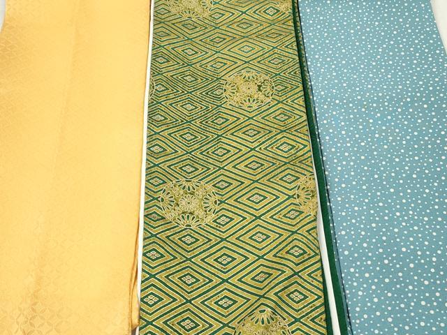 平和屋着物▼和装小物　重ね衿・伊達衿まとめて20点　紗綾形　七宝　舞桜　菱花丸　金彩　未使用あり　逸品　DABI0407xg