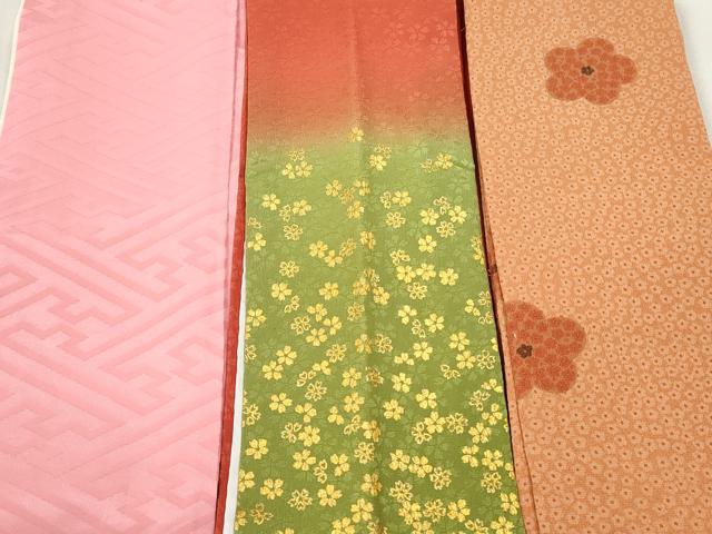平和屋着物▼和装小物　重ね衿・伊達衿まとめて20点　紗綾形　檜垣　麻の葉　舞桜　小花　金彩　未使用あり　逸品　DABI0420xg