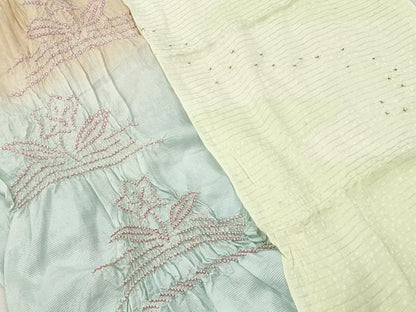 平和屋着物＊夏物　和装小物　帯揚げ10枚　部分絞り　柄絞り　全て正絹　逸品　DABI0484xg