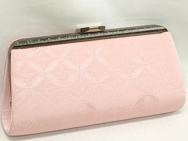 平和屋着物▼和装小物　和装バッグまとめて4点　ハンドバッグ　クラッチ　吉祥文　草花文　流水文　金糸　逸品　DABI0490xg