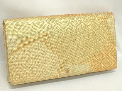 平和屋着物▼和装小物 和装バッグまとめて4点 ハンドバッグ クラッチ 佐賀錦 切嵌吉祥文 切嵌花鳥文 鶴 菊 金銀糸 逸品 DABI0495xg