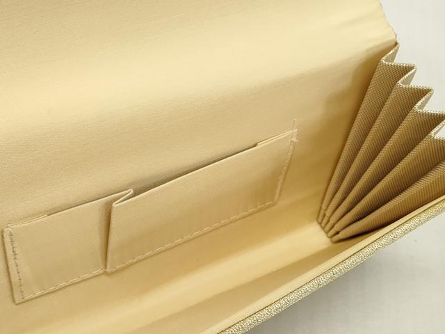 平和屋着物▼和装小物　和装バッグまとめて4点　ハンドバッグ　佐賀錦　亀甲草葉文　金銀糸　逸品　DABI0506xg