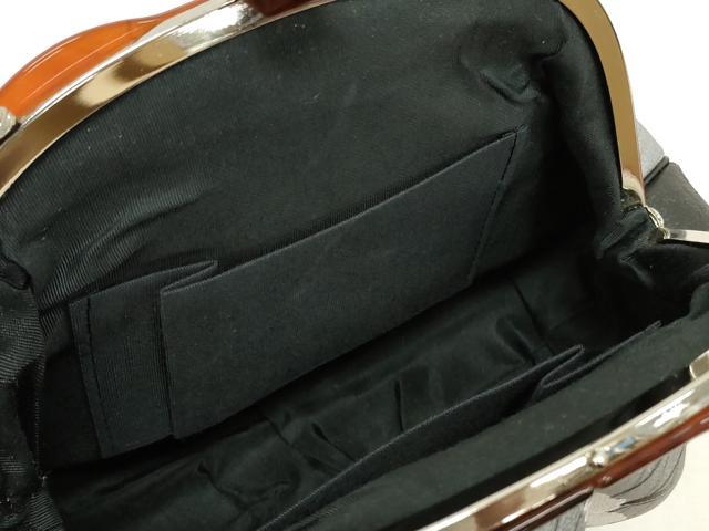 平和屋着物▼和装小物　和装バッグまとめて4点　ハンドバッグ　クラッチ　立波文　草花文　風景地紋　逸品　DABI0513xg