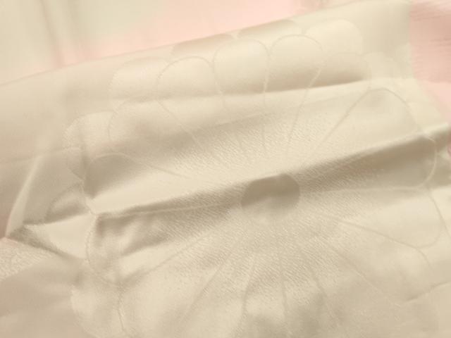 平和屋着物■振袖用長襦袢　流水花文　暈し染め　半衿刺繍　正絹　逸品　DABI0526cd