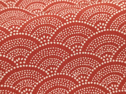 平和屋着物■江戸小紋　青海波　正絹　逸品　未使用　DABI0531cd