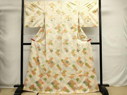 平和屋着物■訪問着　青海波　正絹　逸品　DABI0538cd