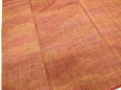 平和屋着物■上質な紬　霞文　正絹　逸品　未使用　DABI0554cd
