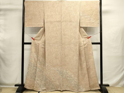 平和屋着物■訪問着　花蝶文　正絹　逸品　DABI0562cd