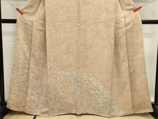 平和屋着物■訪問着　花蝶文　正絹　逸品　DABI0562cd