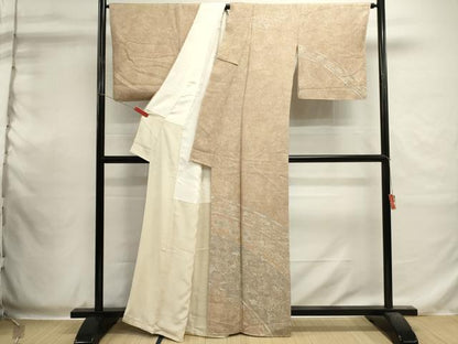 平和屋着物■訪問着　花蝶文　正絹　逸品　DABI0562cd