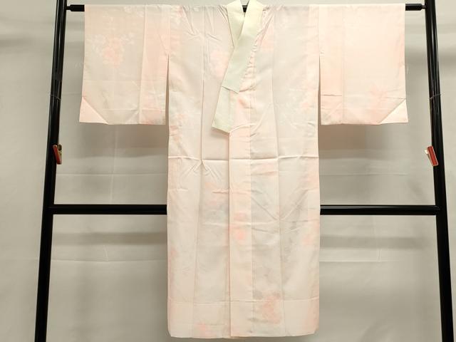 平和屋着物■長襦袢　無双仕立て　枝花文　暈し染め　洗える着物　DABI0579cd