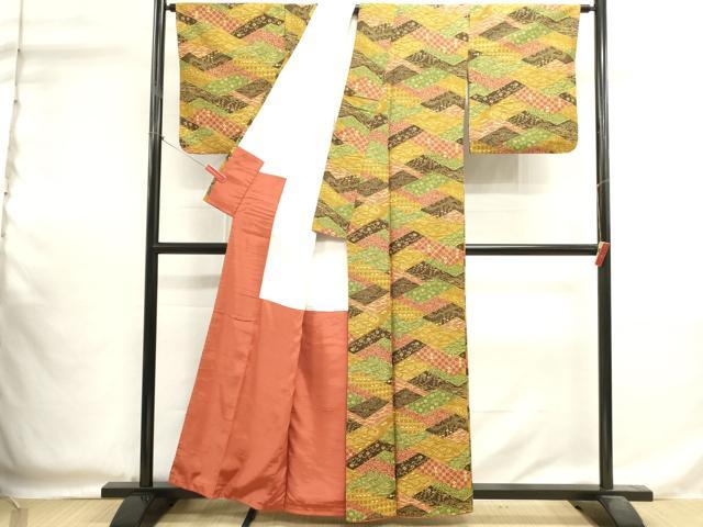 平和屋着物■上質な小紋　吉祥文　正絹　逸品　DABI0582cd